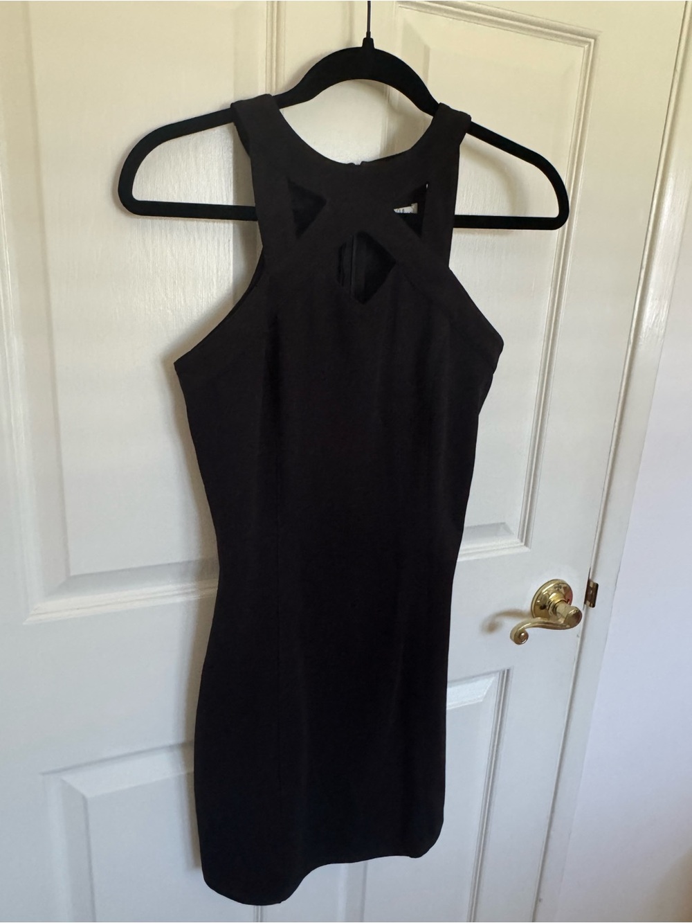 NWT Speechless sleeveless black dress size small. Tapered fit. Very versatile.